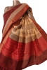 Pure Floral Tussar Silk Saree